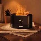 Flame Aroma Humidifier with LED Light