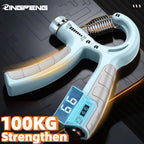Adjustable Hand Gripper Exerciser with Counter